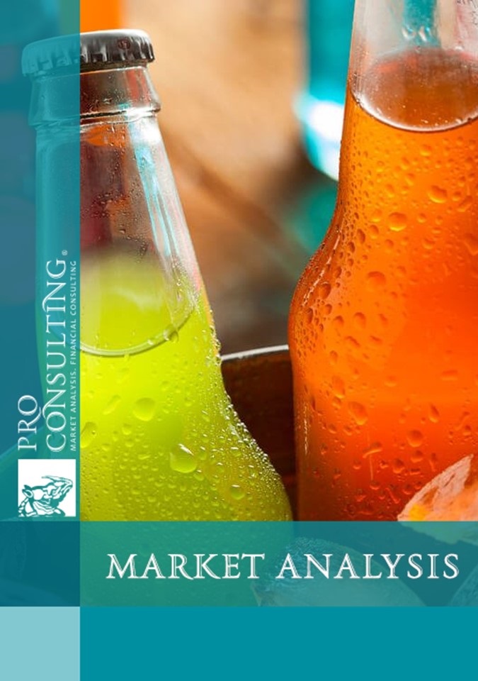 Market research report on non-alcoholic carbonated lemonades based on juice in Ukraine. 2024 year